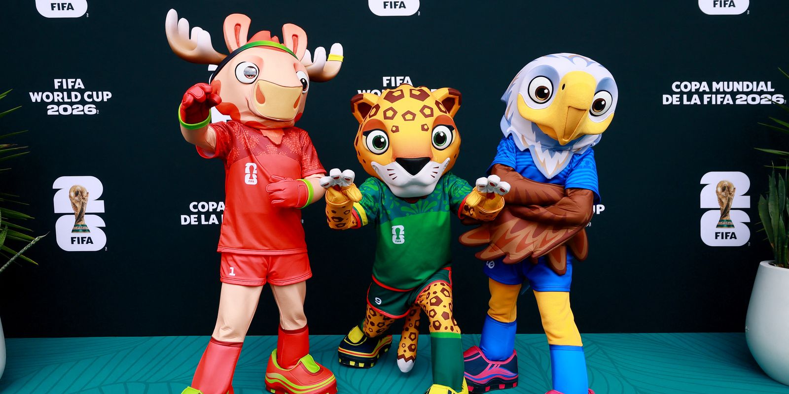 Mascotes da Copa misturam cultura local e conservação de espécies ameaçadas