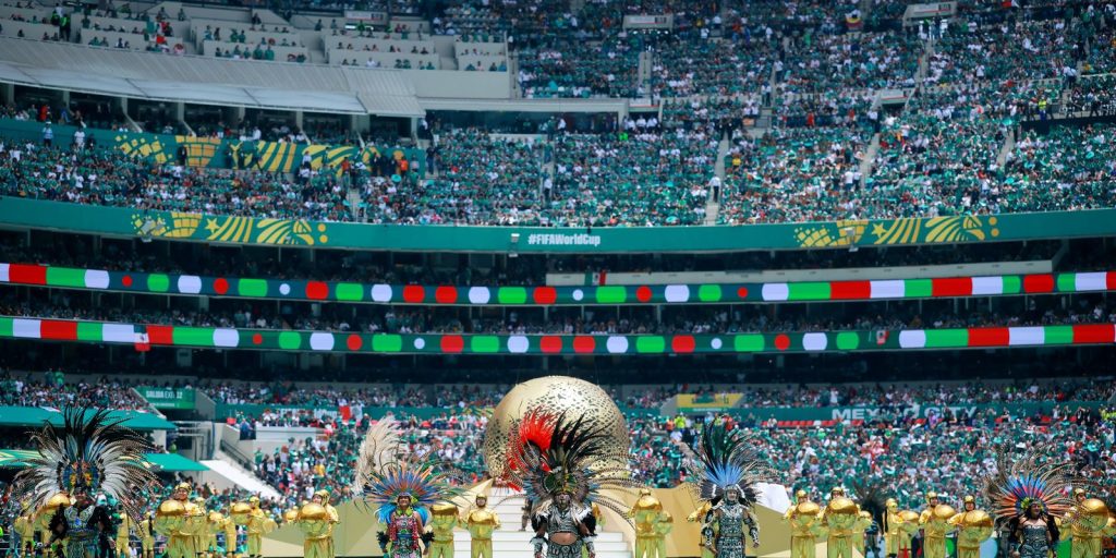 Estádio Azteca recebe abertura grandiosa da Copa 2026 com três cidades-sede