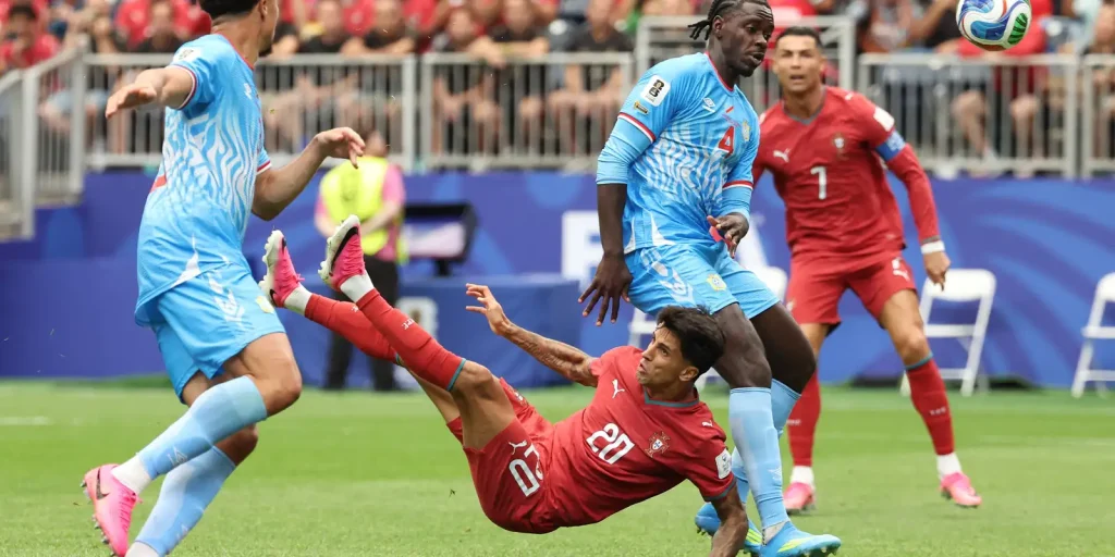 Congo surpreende Portugal e faz história em sua estreia na Copa
