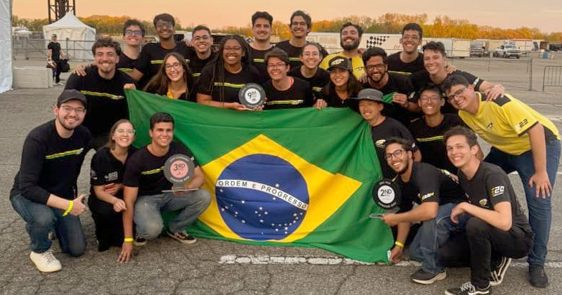 USP São Carlos bate recorde em competição internacional de engenharia