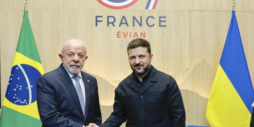 Lula e Zelensky buscam caminhos diplomáticos para encerrar guerra na Ucrânia