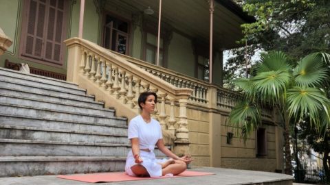Casa de Dona Yayá promove aula gratuita de yoga
