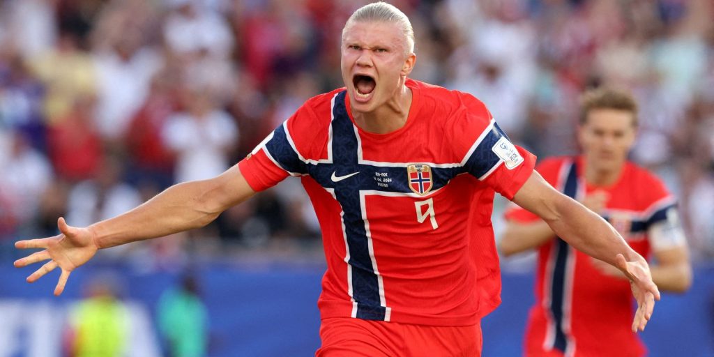 Noruega retorna com goleada; Haaland brilha na estreia