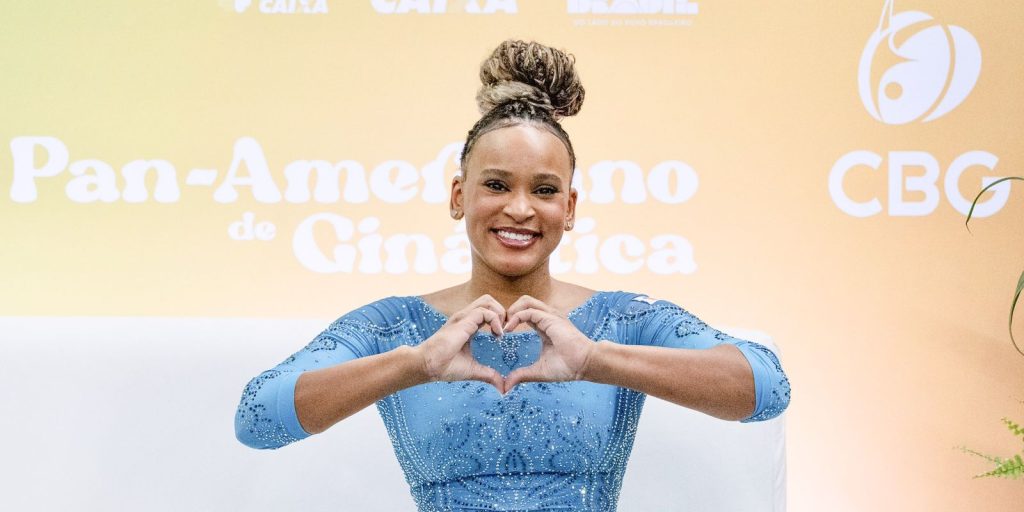 Rebeca Andrade marca retorno vitorioso no Pan de ginástica
