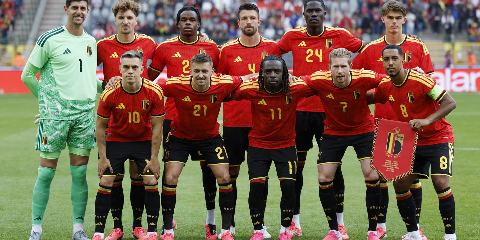 Bélgica encabeça grupo com Egito de Salah em Copa 2026