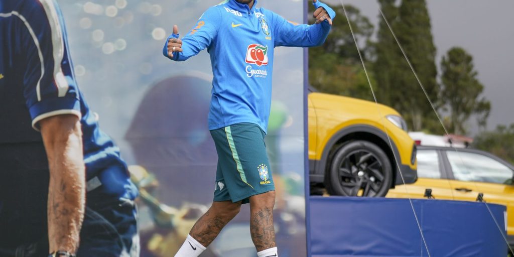 Neymar fica fora do amistoso contra Egito e segue em recuperação