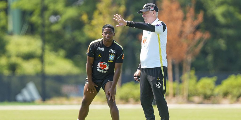 Ancelotti planeja mexer no time para enfrentar Haiti na Copa