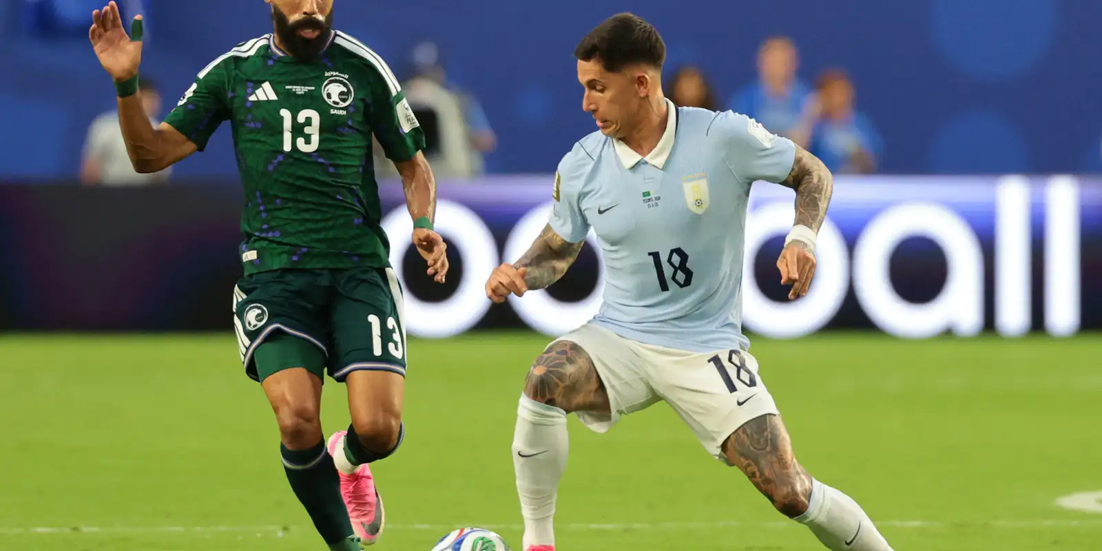 Uruguai e Arábia Saudita abrem Grupo H empatados em Miami