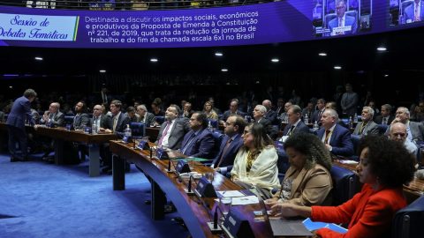 Senado debate PEC que extingue jornada 6×1 em meio a divergências