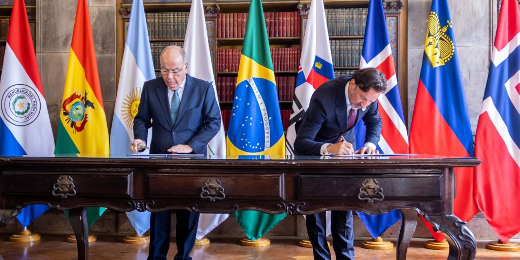 Brasil completa ratificação de acordos comerciais com EFTA e Singapura