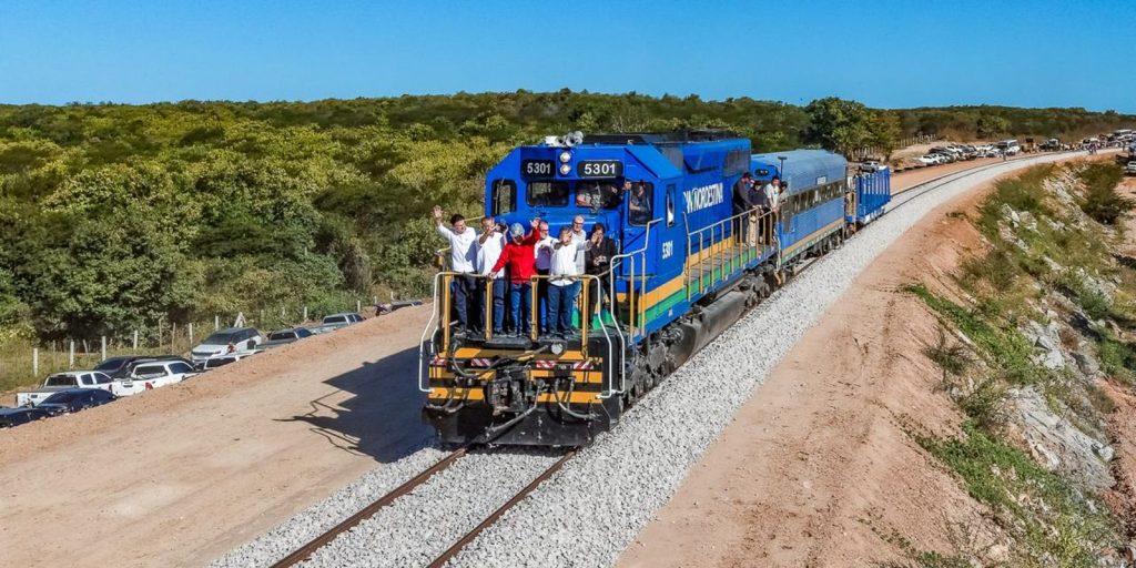 Transnordestina ultrapassa 82% de conclusão com novo trecho inaugurado