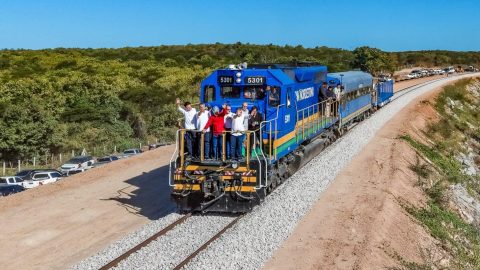 Transnordestina ultrapassa 82% de conclusão com novo trecho inaugurado
