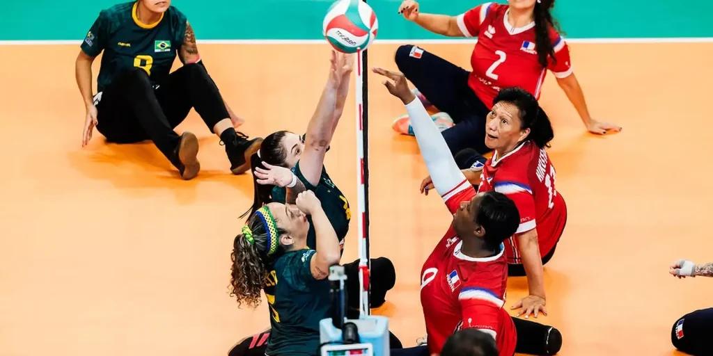 Brasil avança às oitavas do Mundial de vôlei sentado com campanhas perfeitas