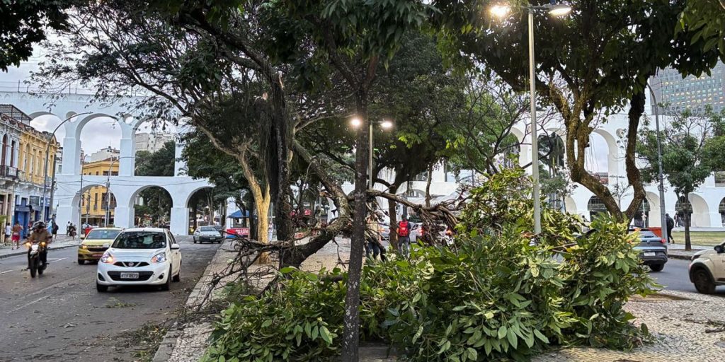 Vendaval no Rio deixa centenas de mil sem luz; Light mobiliza equipes