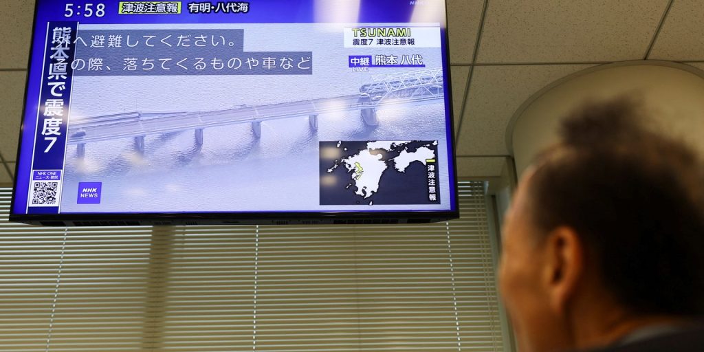 Terremoto de magnitude 7,1 atinge sul do Japão e causa apagão generalizado