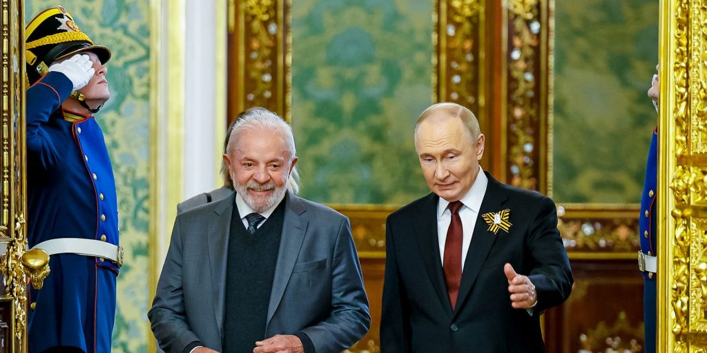 Lula e Putin discutem comércio e ampliam pauta diplomática por telefone