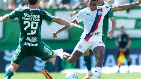 Chapecoense e Bahia empatam em jogo de seis gols na luta contra o Z-4