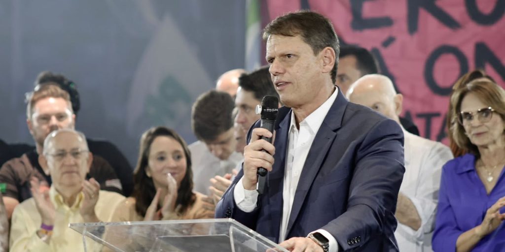 Republicanos confirma Tarcísio para disputa pelo governo paulista