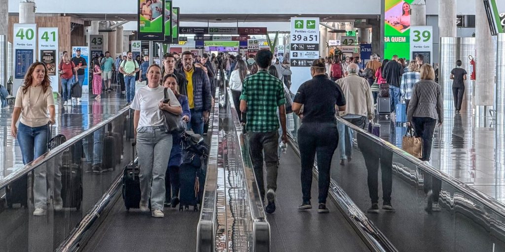 Aviação doméstica bate recorde com 59 milhões de passageiros