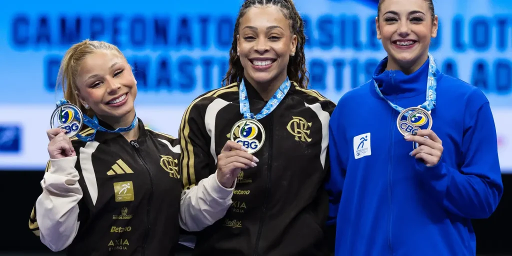 Ginástica brasileira tem novos campeões em Brasília